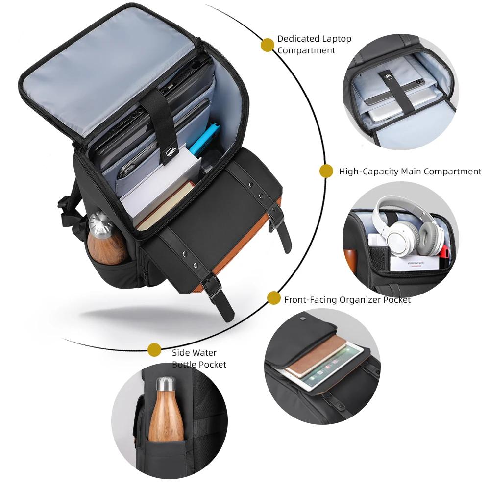 Heroic Knight – sac à dos de loisirs pour ordinateur portable de 17.3 pouces, grande capacité, unise