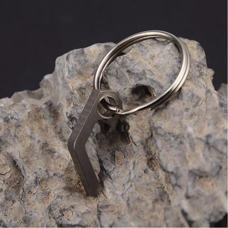 EDC Gear mini ouvre-bouteille de bière léger porte-clés outil de poche gadget utilitaire Camp en ple