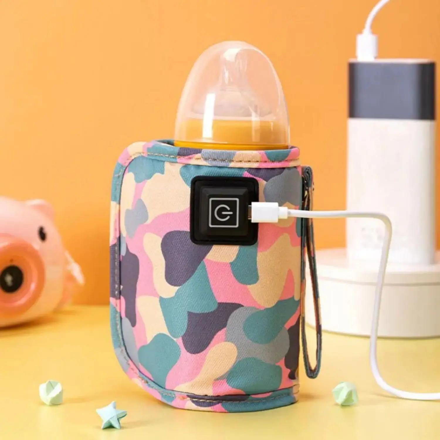 Chauffe-eau à lait USB, poussette de voyage, sac isolé, chauffe-biberon pour bébé, fournitures sûres