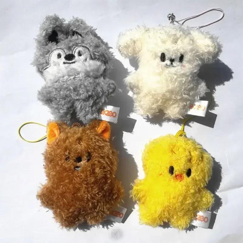 Nouveau KPOP Skzoo porte-clés en peluche coréen Ide pendentif jouet porte-clés Fan Collection Giftso