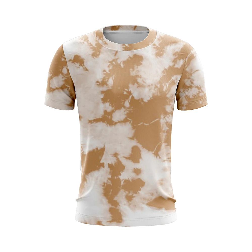 Nouveau créatif amusant 3d imprimé cravate colorant T-shirts drôle rue décontracté ample surdimensio