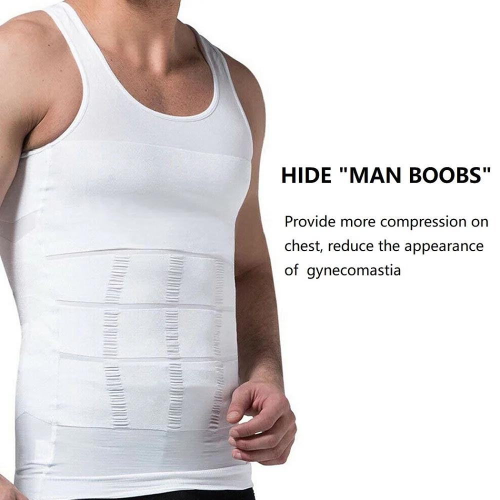 Chemises de Compression Précieux pour Homme, Sous-Vêtements Amincissants, Modelage du Corps, Glafibr