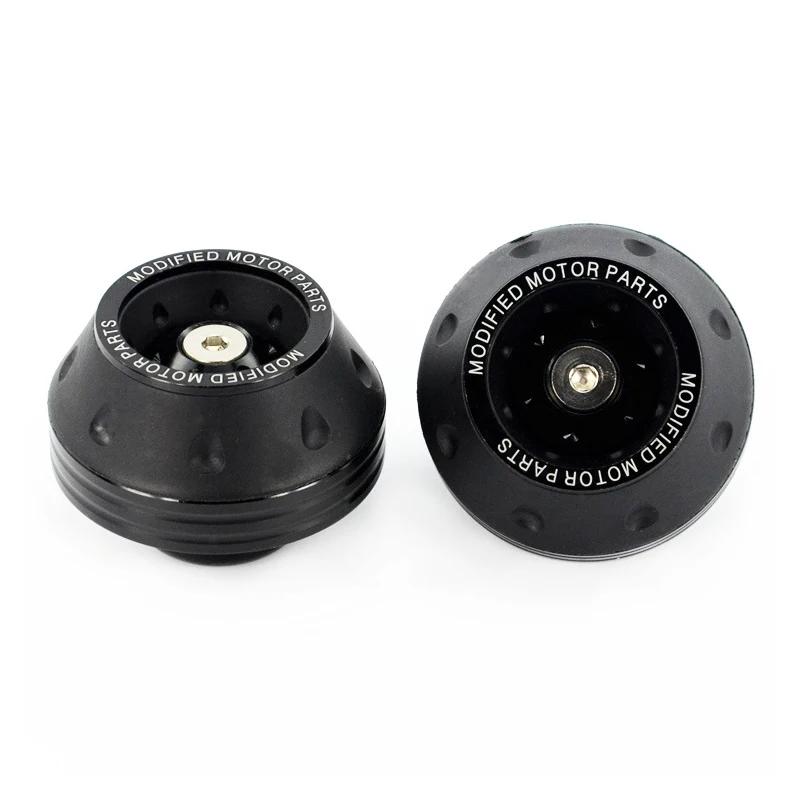 Gobelets de Protection universels pour roues de Moto, 4 pièces, gobelets colorés, gobelets d'amortis