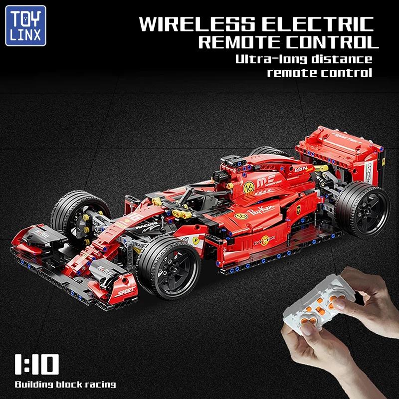 ToylinX RC voitures de course ensembles de construction blocs de construction voiture Cool modèle à