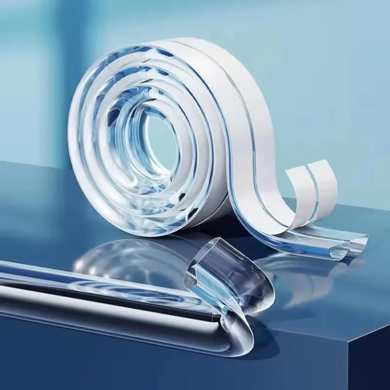 Bande de protection d'angle de meuble, 1/2/3M, auto-adhésive, transparente, anti-Collision, pare-cho