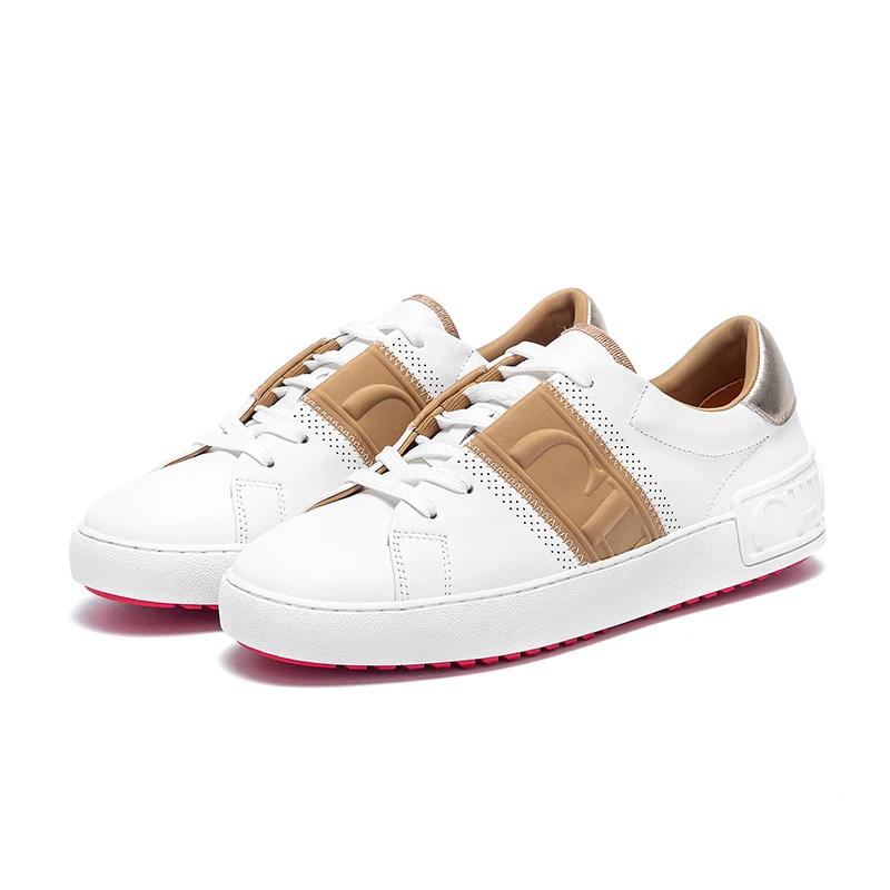 Femmes chaussures décontractées blanc plat conseil chaussures équilibre technologie presse semelle c