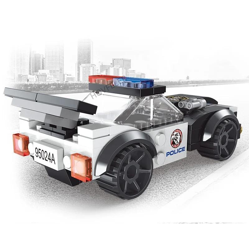 Super Police avion de ville hélicoptère à double Rotor voiture célèbre SWAT blocs de construction br