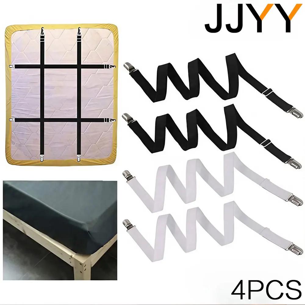 Attaches de drap de lit à double Clip, pinces polyvalentes pour sécuriser les draps de lit, housses