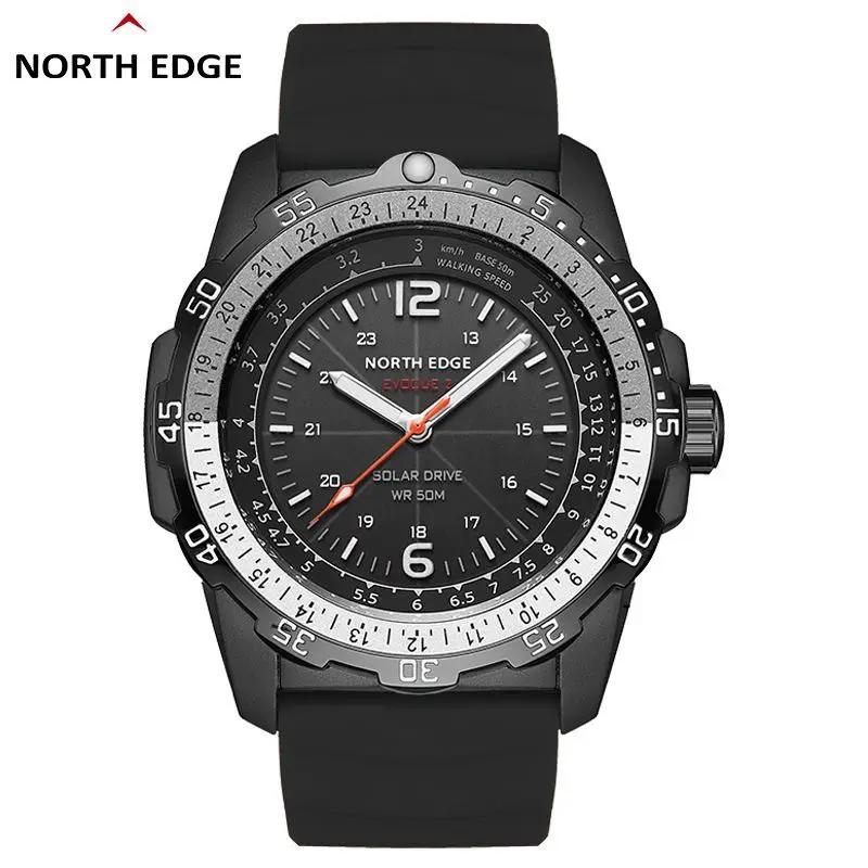 NORTH EDGE EVOQUE 2 montre militaire numérique pour hommes étanche 50M montres de Sport pour hommes