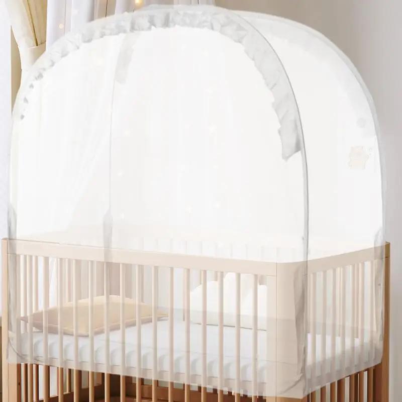 Tente de berceau Pop-Up pour bébé, couverture de berceau, auvent en maille respirante, pour garder l