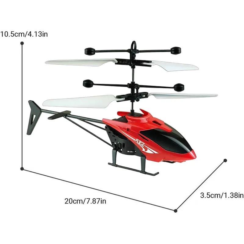 Mini drone RC rechargeable, télécommandé, sûr, résistant aux chutes, hélicoptères RC, jouets pour en