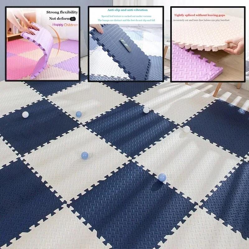 Puzzle de Sol pour Bébé, 8 à 16 Pièces, Tapis, Matelas, OligFoam, Couverture, Jouets, Polymères, 30x