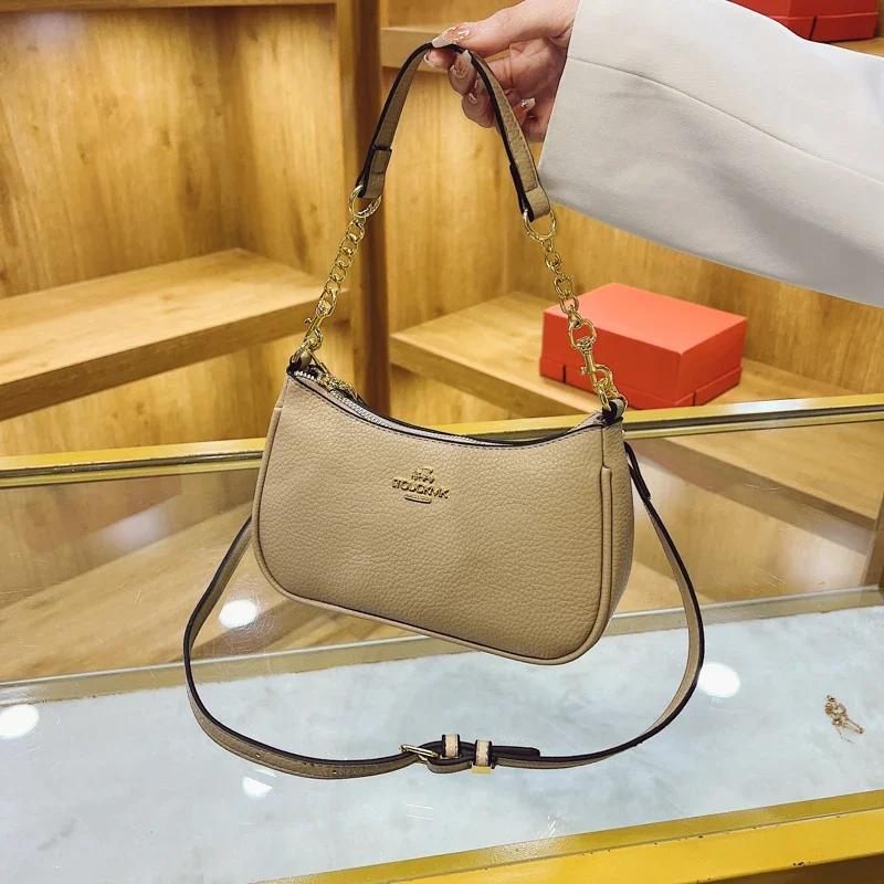 Sac à langer en cuir haut de gamme pour femmes, style classique, design parisien, décontracté, simpl