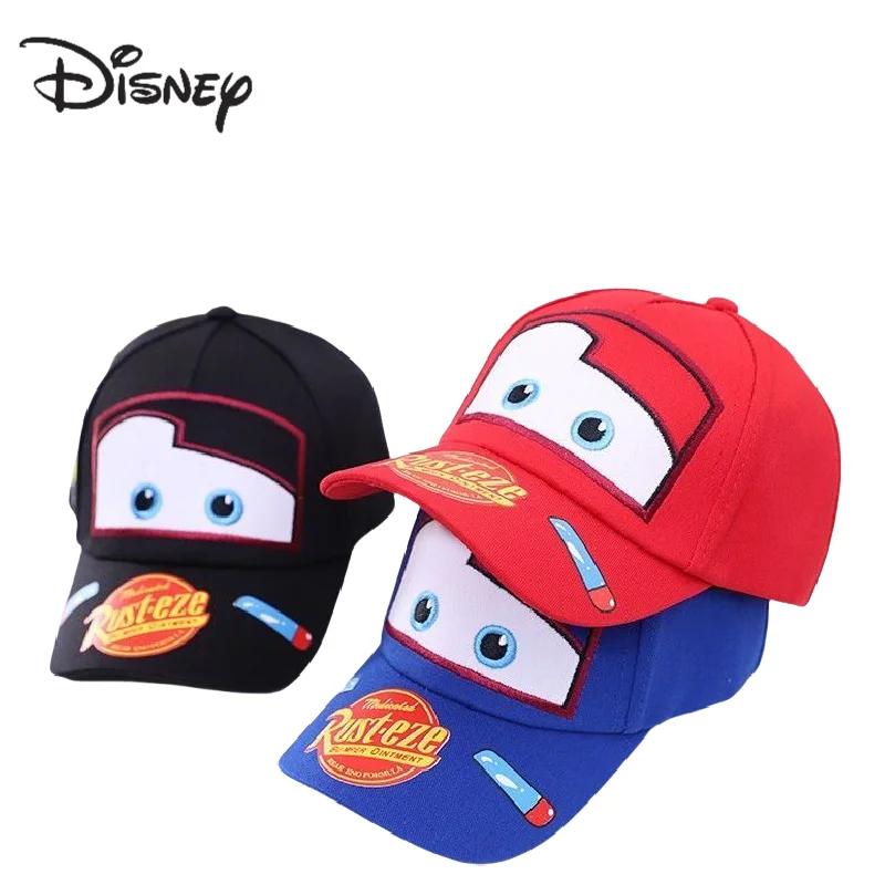Lightning McQueen printemps, automne et été chapeau pour enfants voitures de dessin animé chapeau à