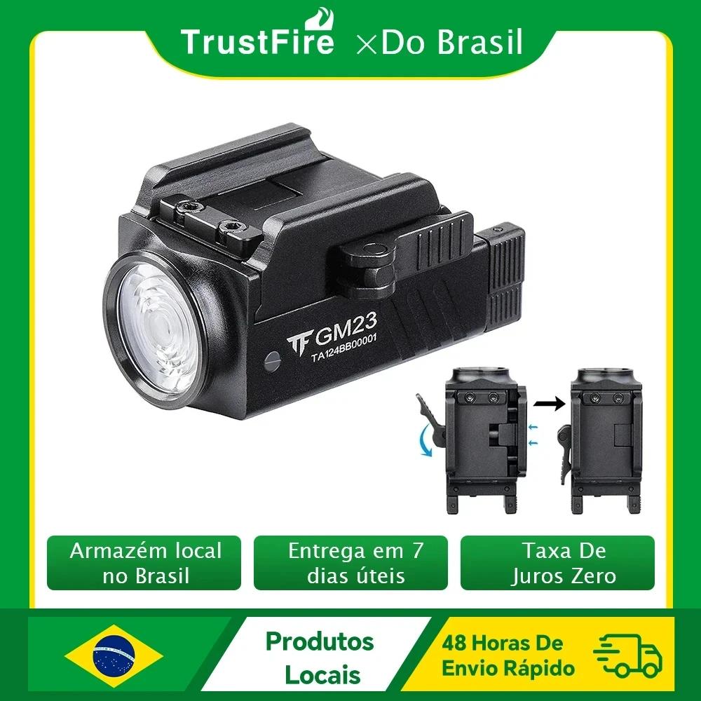 Trustfire GM23 lampe de poche tactique LED 800LM USB Rechargeable lumières à dégagement rapide pour