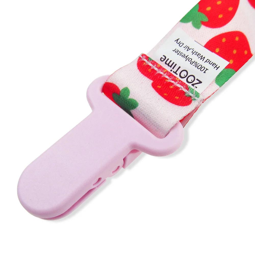Chaîne bébé sucette factice pince 3 pièces/ensemble personnalisé attache-sucette porte-mamelon pour