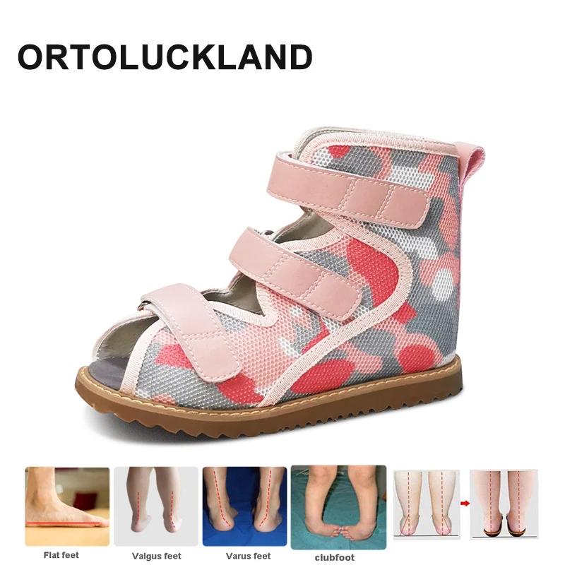 Sandales orthopédiques d'été pour filles, chaussures de rééducation en maille pour garçons, pour enf
