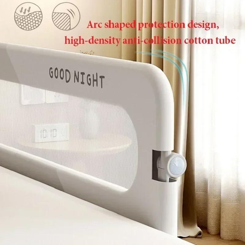 Barrière de lit IMBABY pour tout-petits, réglable et pliable, garde-corps de lit pour bébé, compatib