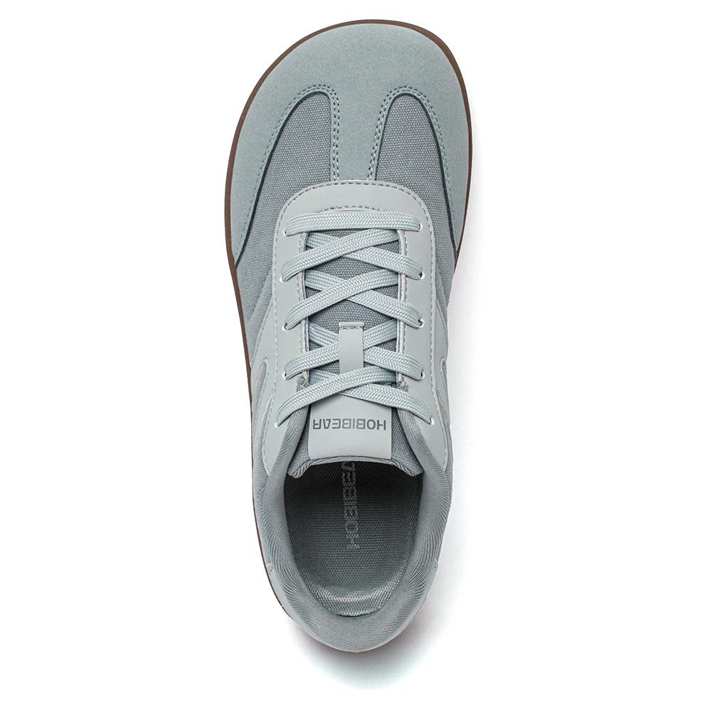 HOBIBEAR pieds nus baskets à bout large unisexe zéro goutte minimaliste chaussures en toile antidéra
