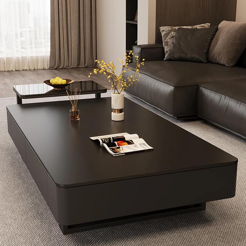 Table basse De beauté à la mode Tables basses De luxe européennes nordiques modernes Glamour exquis