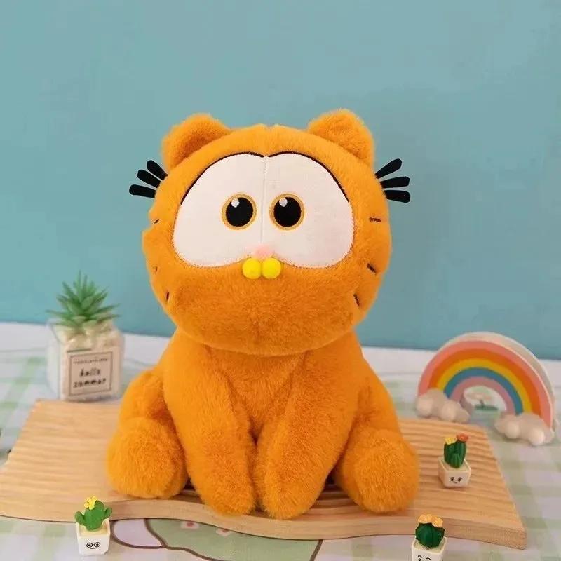 Poupée en peluche Garfield de 25CM, jouet en peluche Kawaii, chat de dessin animé, décoration cadeau