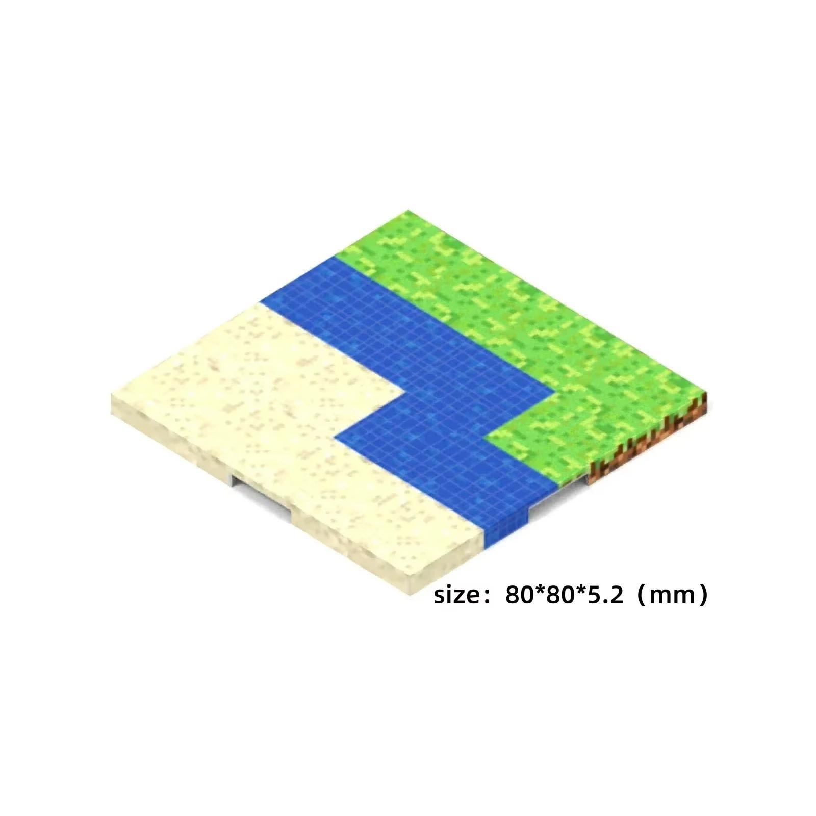 Plaque de base magnétique bloc de construction bloc magnétique variété match garçons et filles enfan