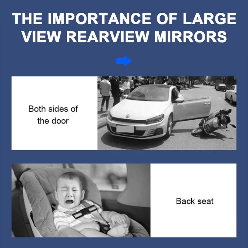 Miroir intérieur de voiture pour bébé, rétroviseur de siège arrière pour enfants, moniteur universel