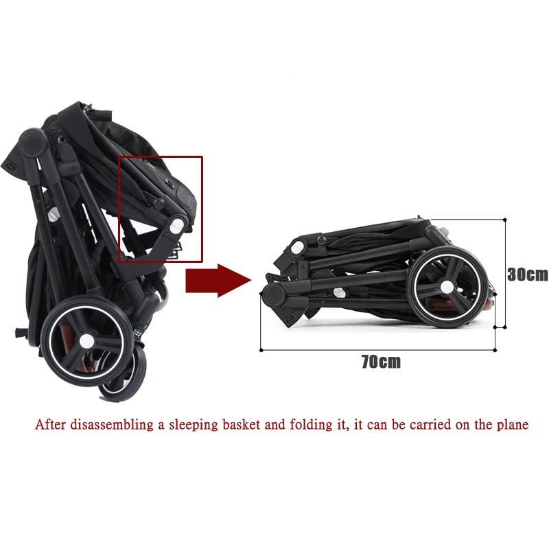 Poussette pliable multifonction livraison Europe - Transformable en vélo léger pour bébé