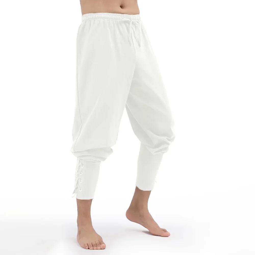 Bas en coton viking médiéval vintage pour hommes, mode d'Halloween, printemps, été