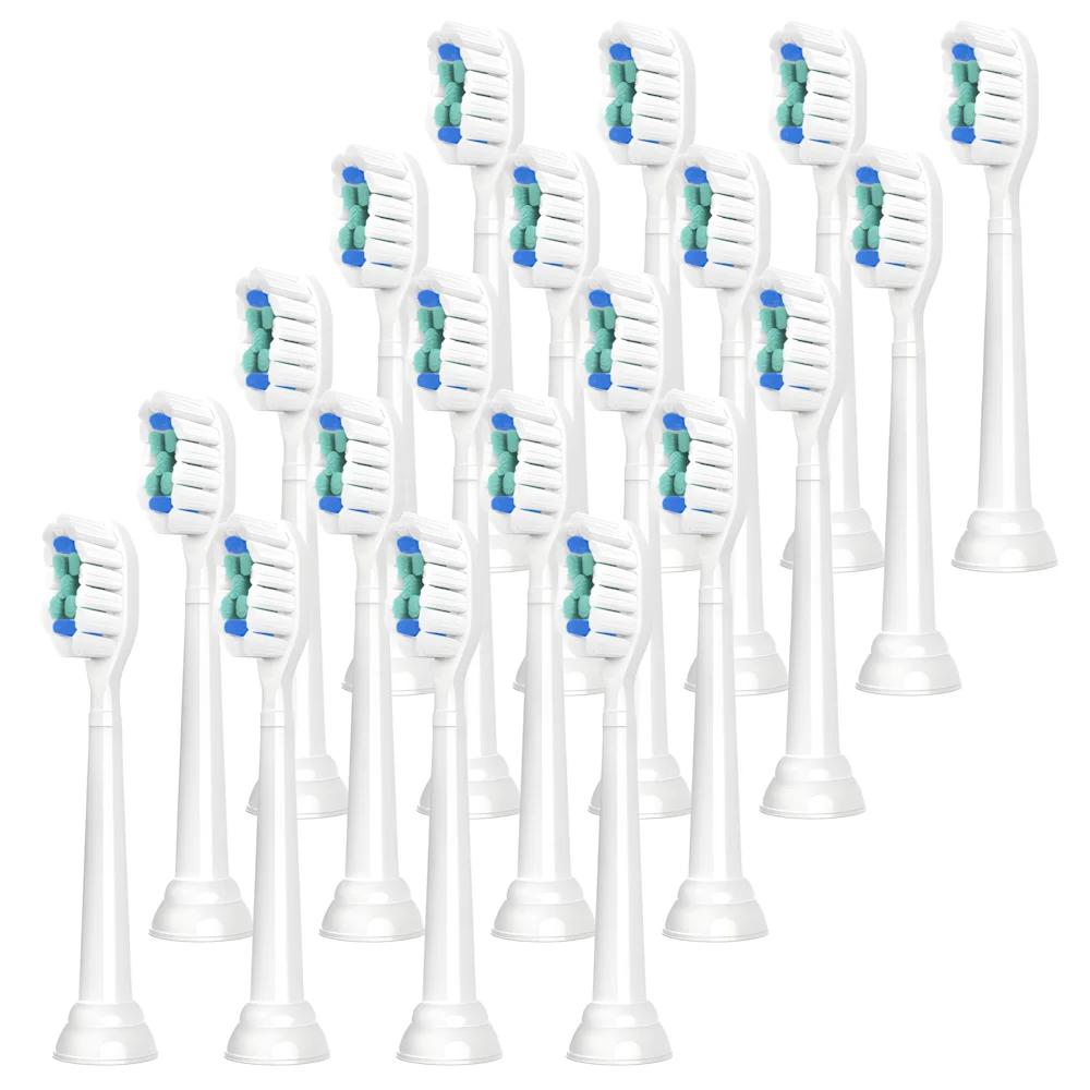 Têtes de brosse à dents de rechange compatibles avec la tête de brosse à dents électrique Philips So