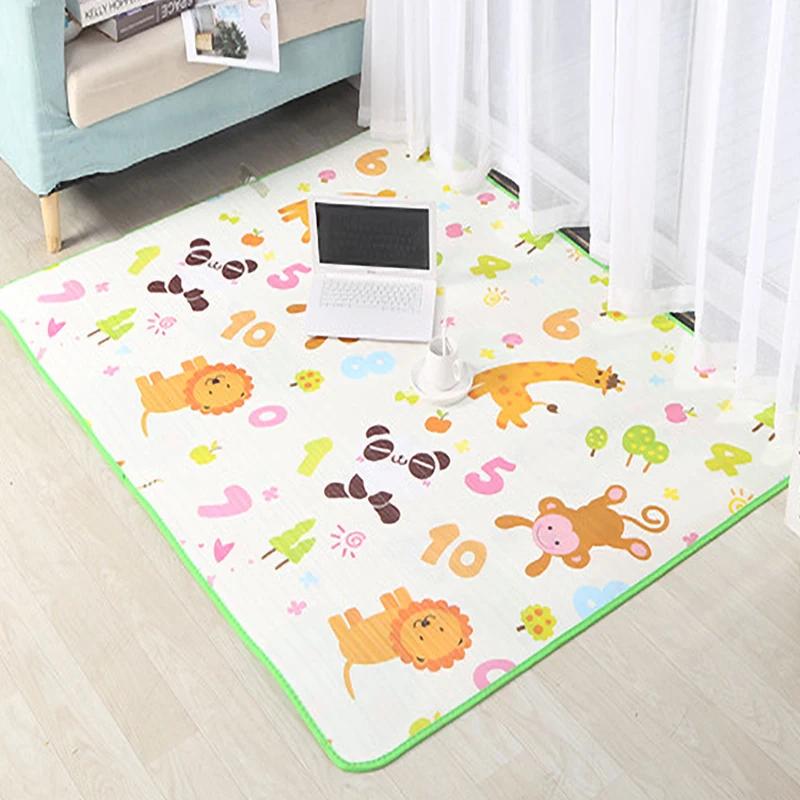 120*90 cm bébé tapis de jeu EPE activité salle de sport enfants ramper tapis bébé jeu tapis pour enf