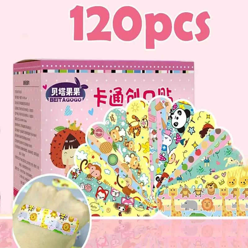 10-240pc motif de bande dessinée étanche hémostase bande d'aide autocollants pour enfants pansement