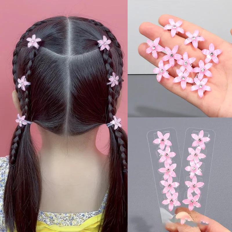 Épingles à cheveux princesse pour filles, 10 pièces, nouvelle fleur, jolie boucle, couvre-chef pour