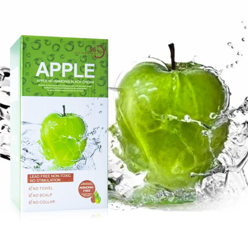 Crème naturelle pour document Apple Hair, 500ml * 2/paquet, sans ammoniac, couverture pour cheveux g