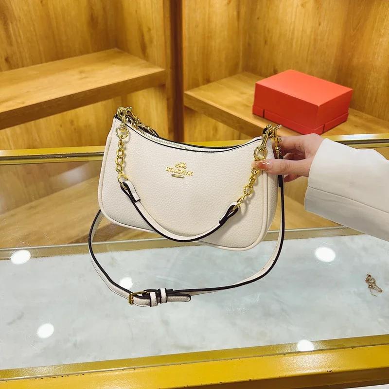 Sac à langer en cuir haut de gamme pour femmes, style classique, design parisien, décontracté, simpl