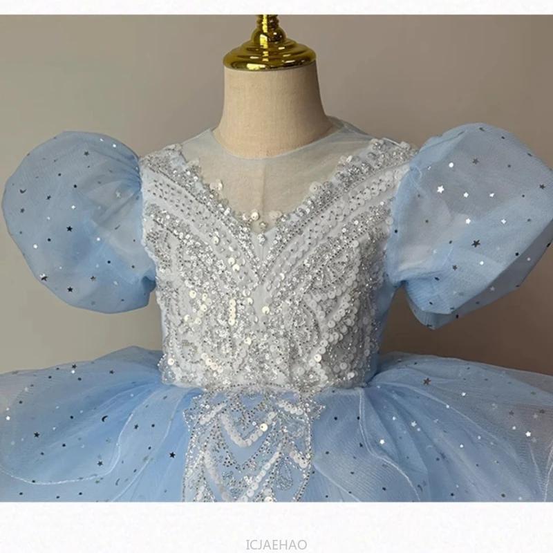 Robe de Soirée d'Anniversaire pour Adolescentes, Tenue de Princesse, Robe de Piano, Robe de Demoisel
