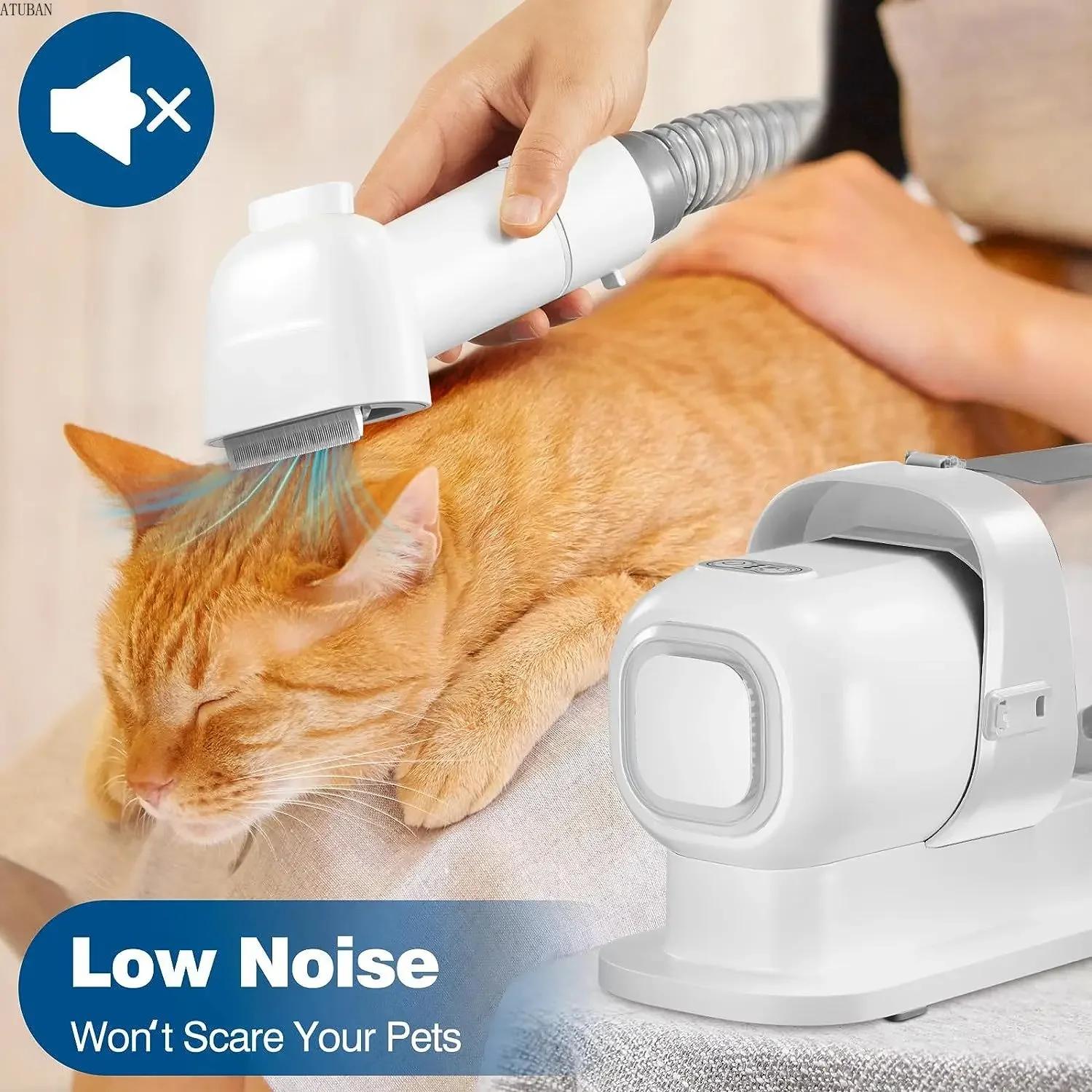Aspirateur de toilettage pour chiens et Kit de toilettage pour animaux de compagnie avec capacité de
