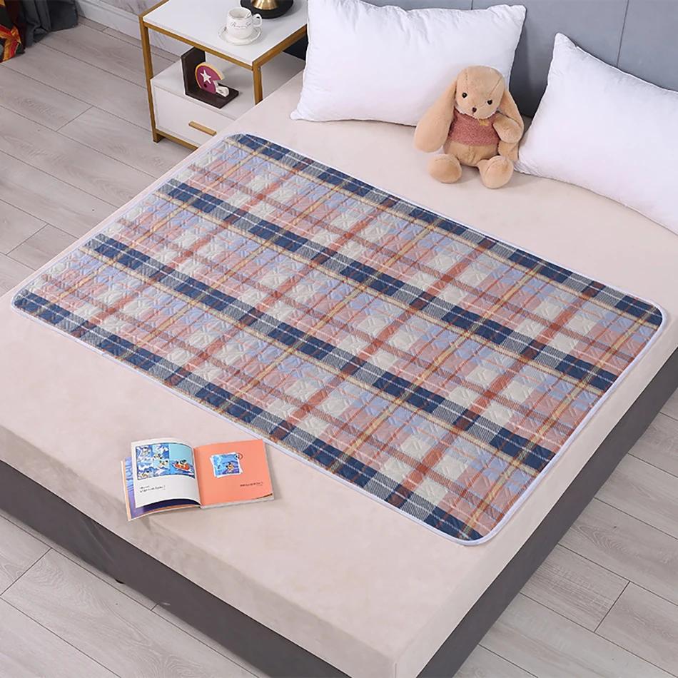 Tapis à couches en forme de cœur Dino, 80x120cm, 4 couches, imperméable, lavable, matelas à langer p