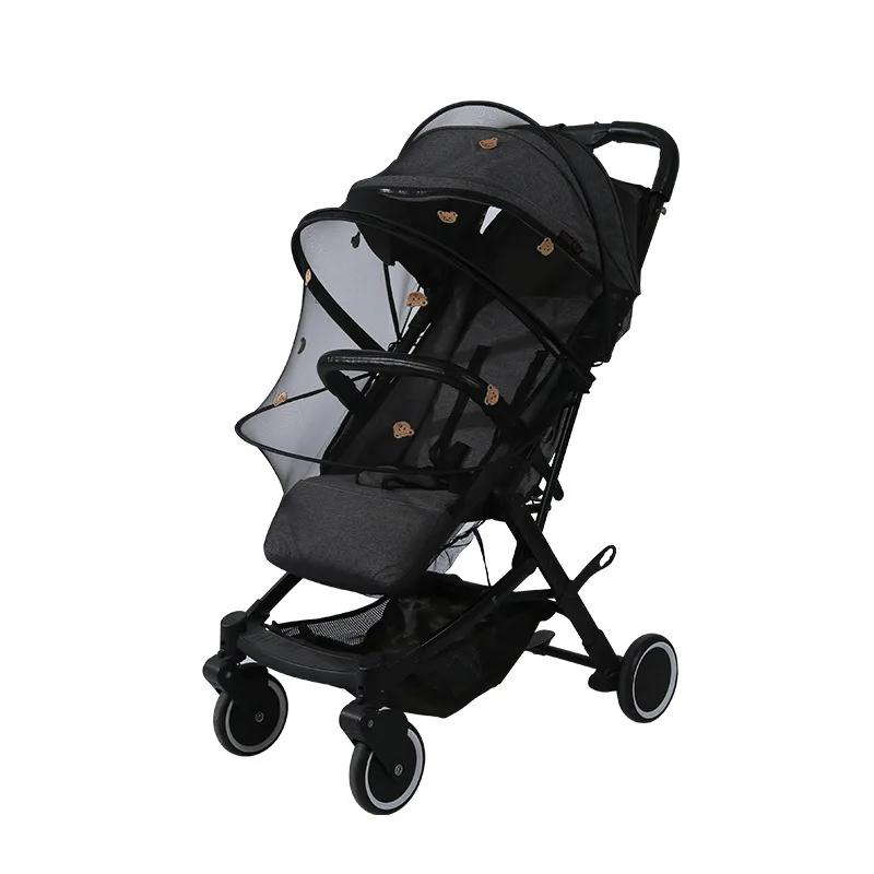 Accessoires pour poussette : Moustiquaire ventilée pour poussette, protection anti-insectes pour enf