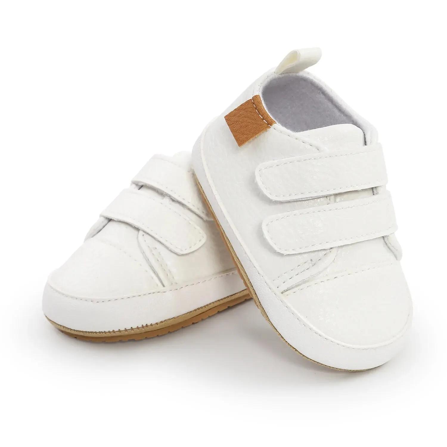 MRovior-Chaussures classiques unisexes en cuir PU pour bébé garçon et fille, mocassins pour les prem