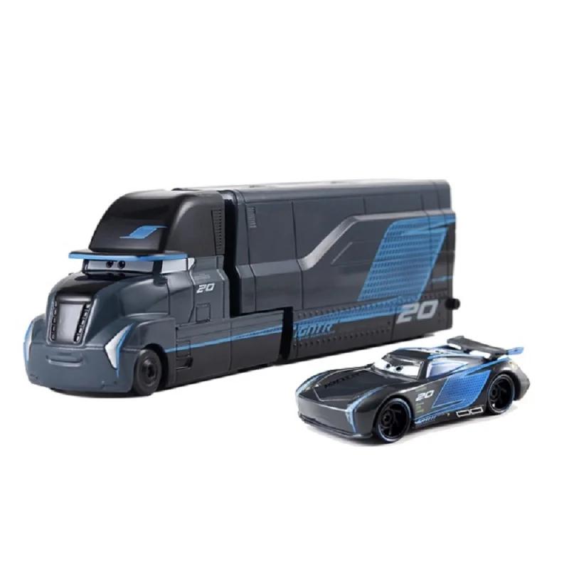 Disney Pixar Cars 3 jouet foudre Mcqueen Jackson tempête Cruz Ramirez Hudson Mack camion voiture 2 p