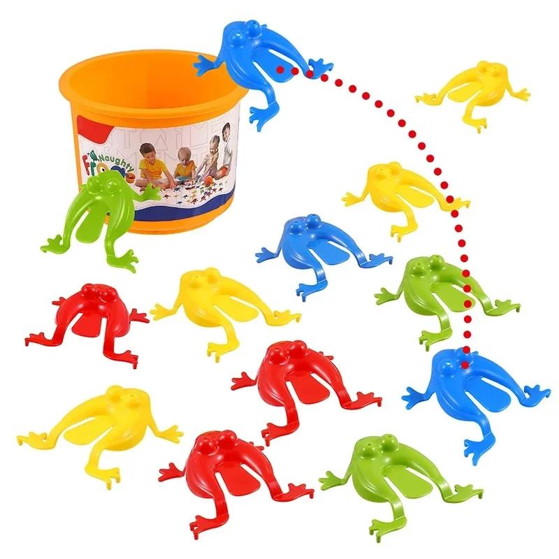 Grenouille sautante pour enfants, jouet parent-enfant, grenouilles rebondissantes, jouet d'anlande,