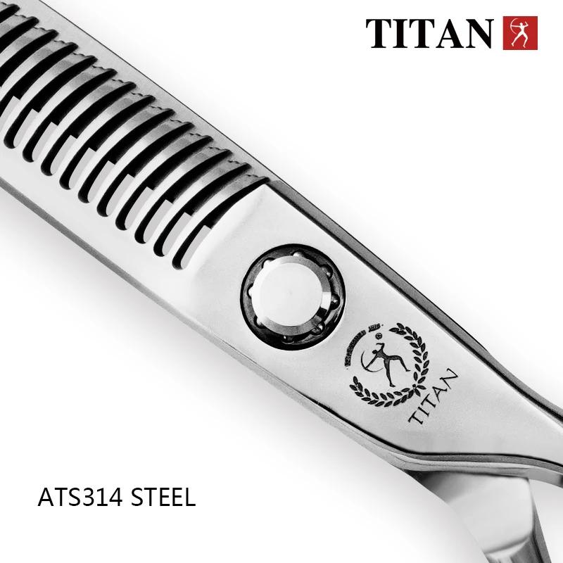 TITAN – ensemble de ciseaux à cheveux professionnels, outils de coupe pour salon de coiffure, barbie