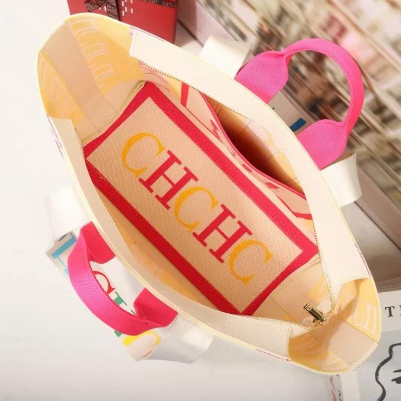 CH Sac à main et sac à bandoulière rétro pour femme, grande capacité, multi-usages, style mode et lo