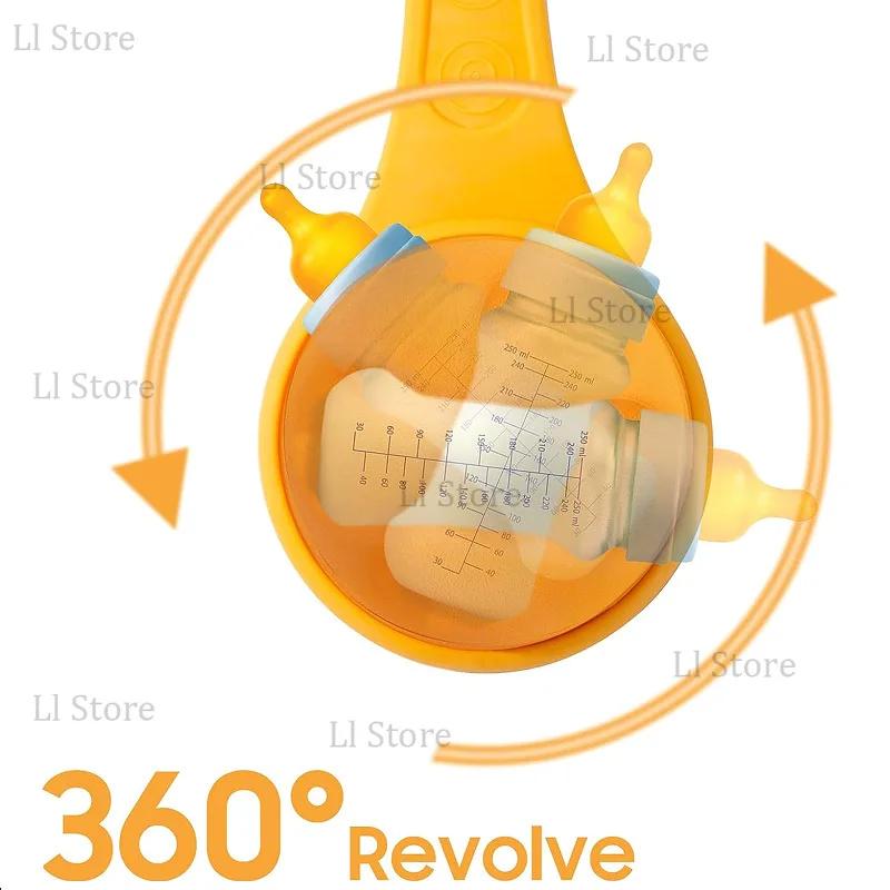 Porte-biberon en silicone mains libres, produit TV, porte-biberon à main gratuit