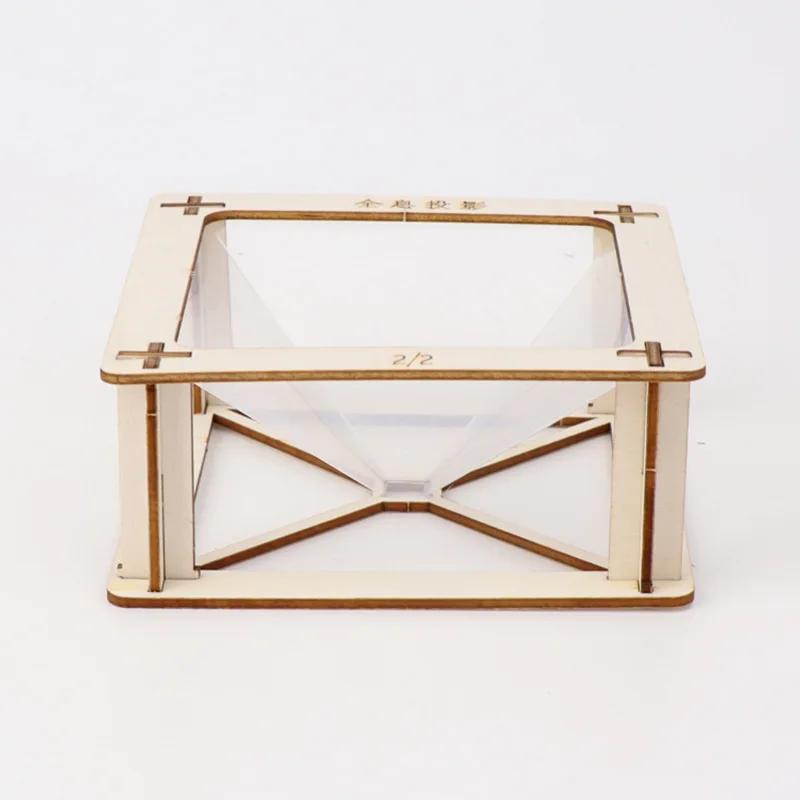 Kit de modèle de Projection holographique 3D DIY, jouet de construction scientifique et éducatif pou