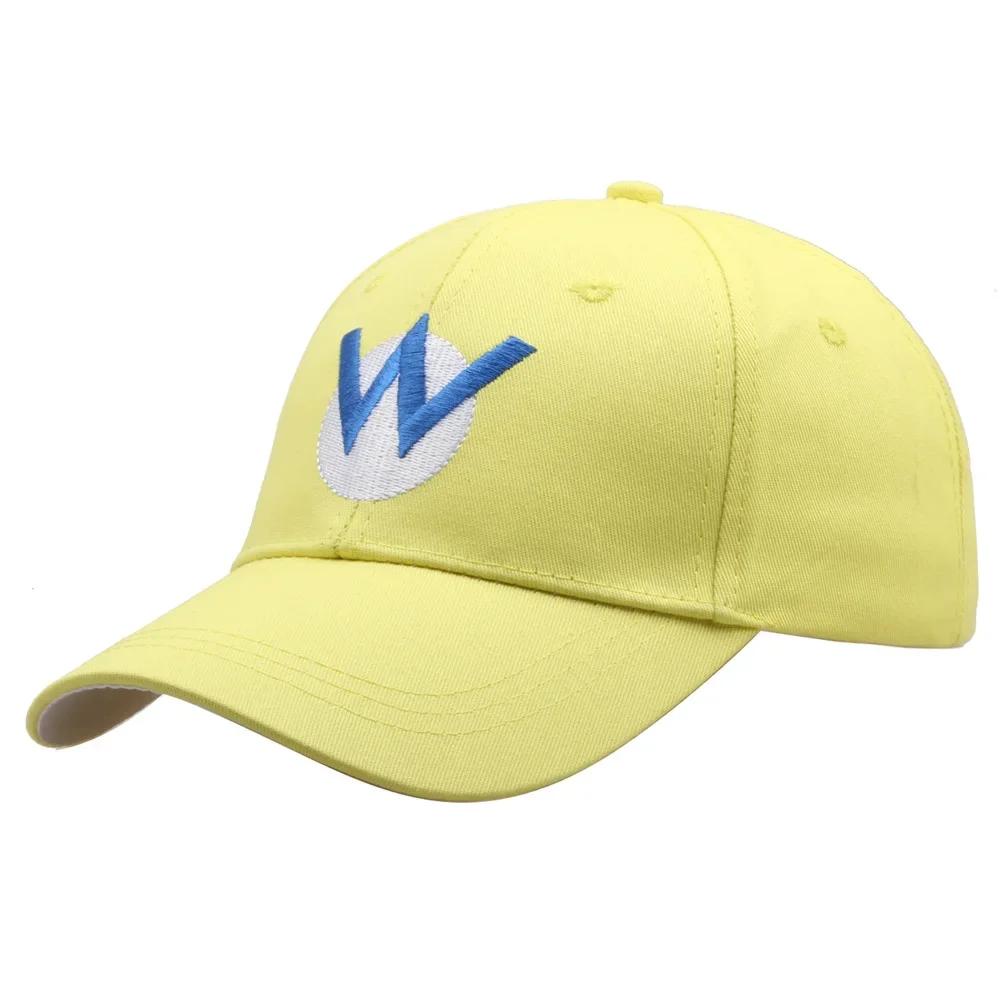 Casquette de baseball brodée avec lettres de dessin animé, pare-soleil réglable, idéale pour les jeu