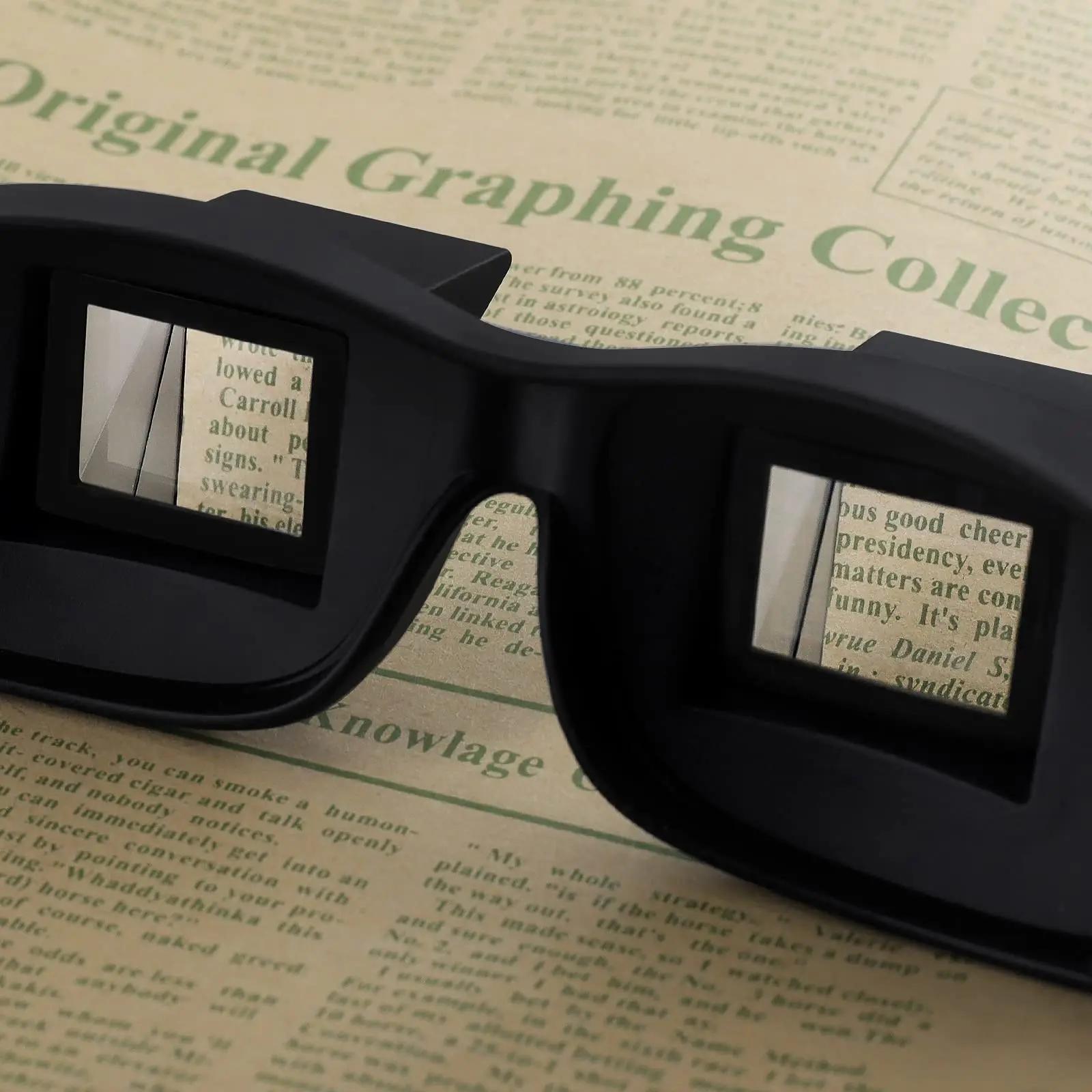 Lunettes periscopes créatives et innovantes pour la lecture horizontale assise et la vision de la té