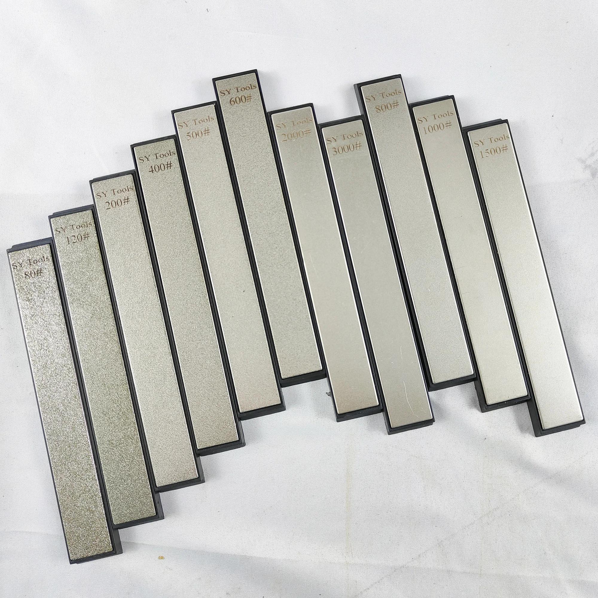Sytools – pierres à aiguiser en diamant Ruixin pro Rx008, 80 #120 #200 #400 #500 #600 #800 #1000 #15