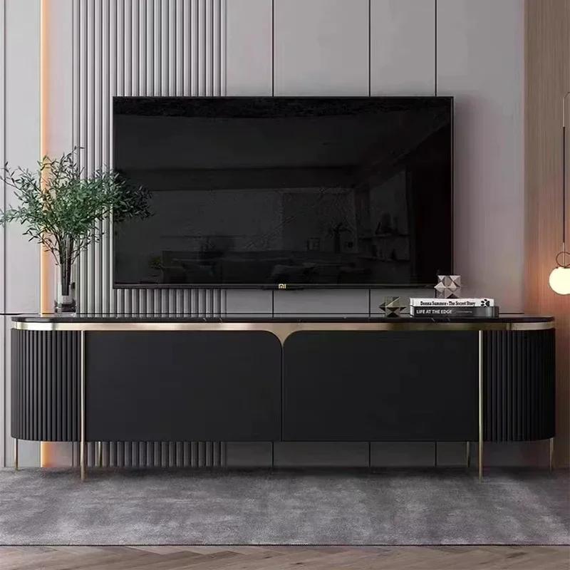 Café cheminée supports de télévision armoire salon meuble de télévision vitrine divertissement Muebl